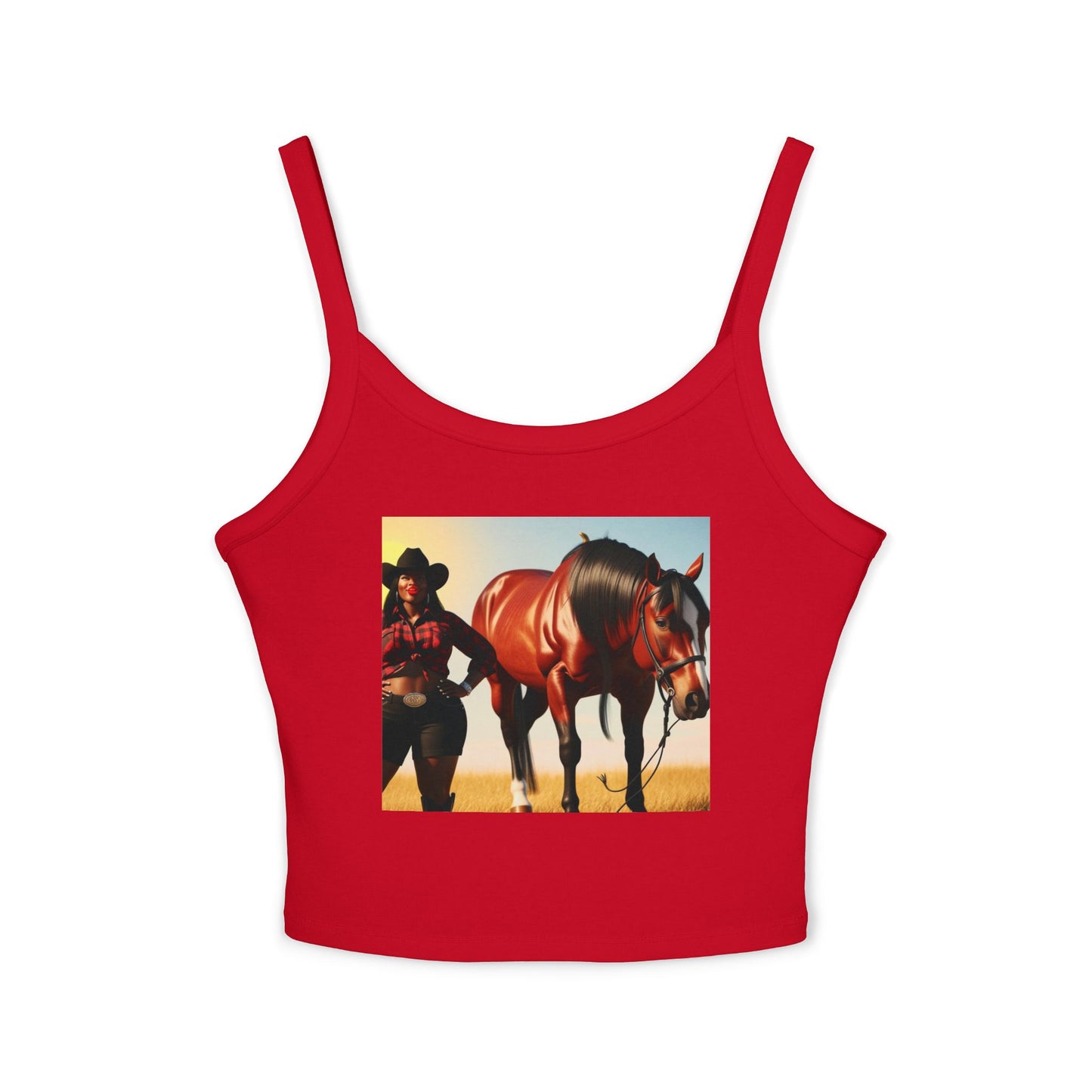 Thickums Women's Spaghetti Strap Tank Top