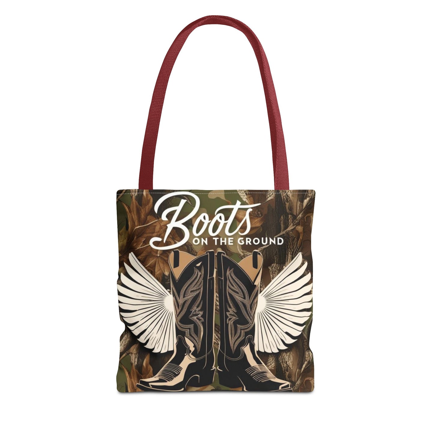 Boots On The Ground Tote Bag