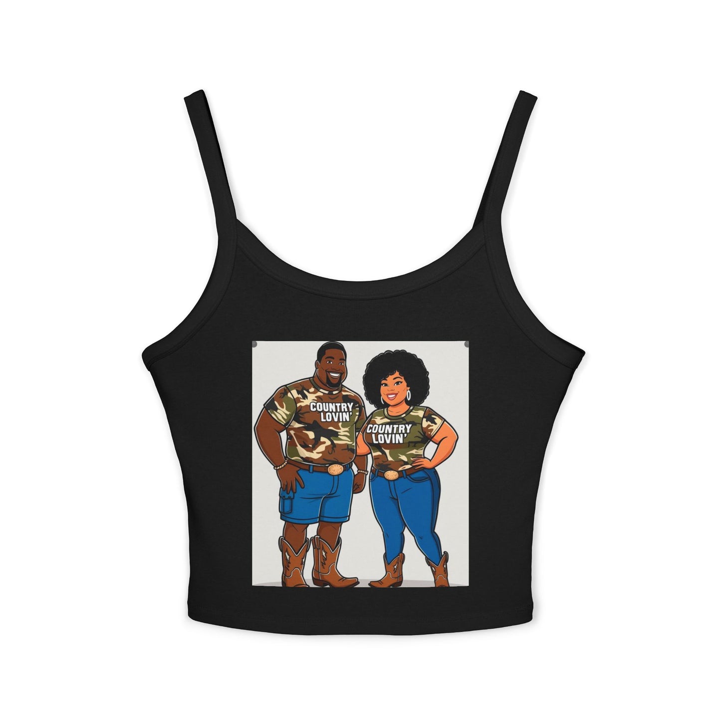 Country Lovin Women's Spaghetti Strap Tank Top