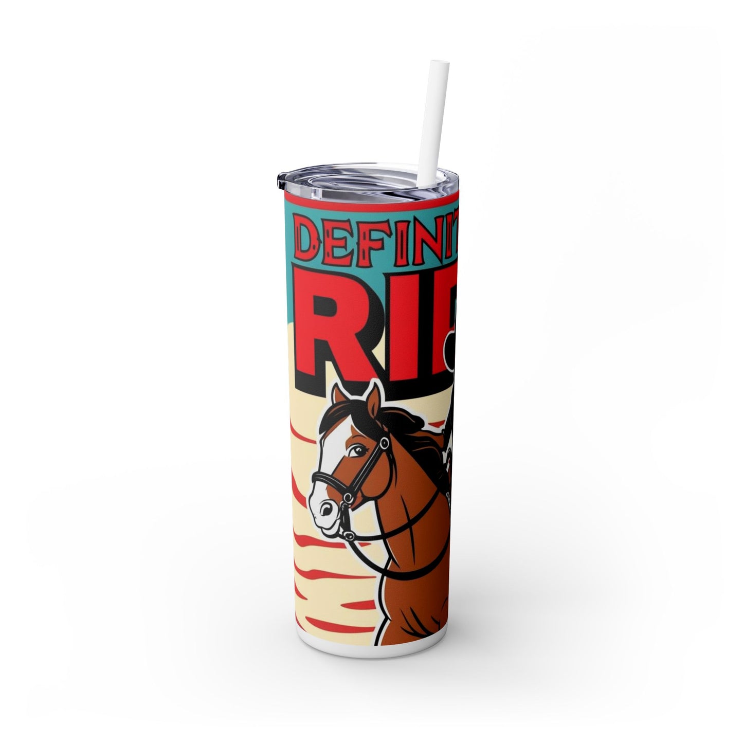 Definition of a Rider Skinny Tumbler with Straw - 20oz