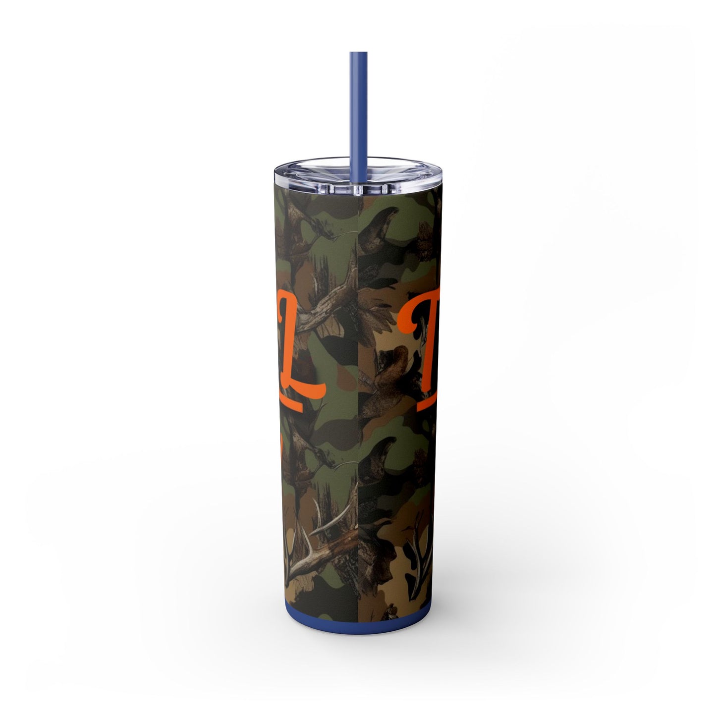 Trail That Way Skinny Tumbler with Straw, 20oz