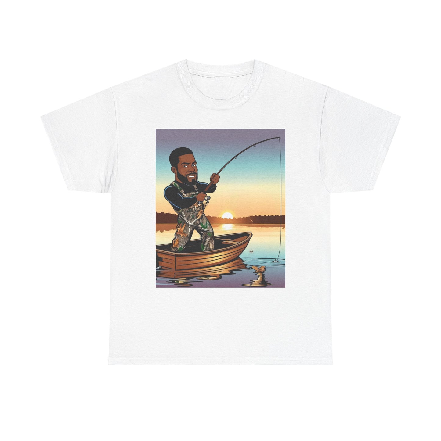 Handsome Fisherman Unisex Cotton Tee