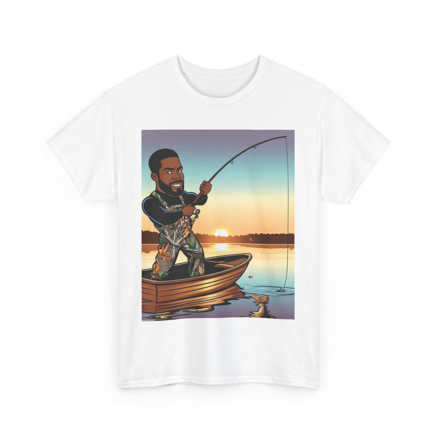 Handsome Fisherman Unisex  Cotton Tee