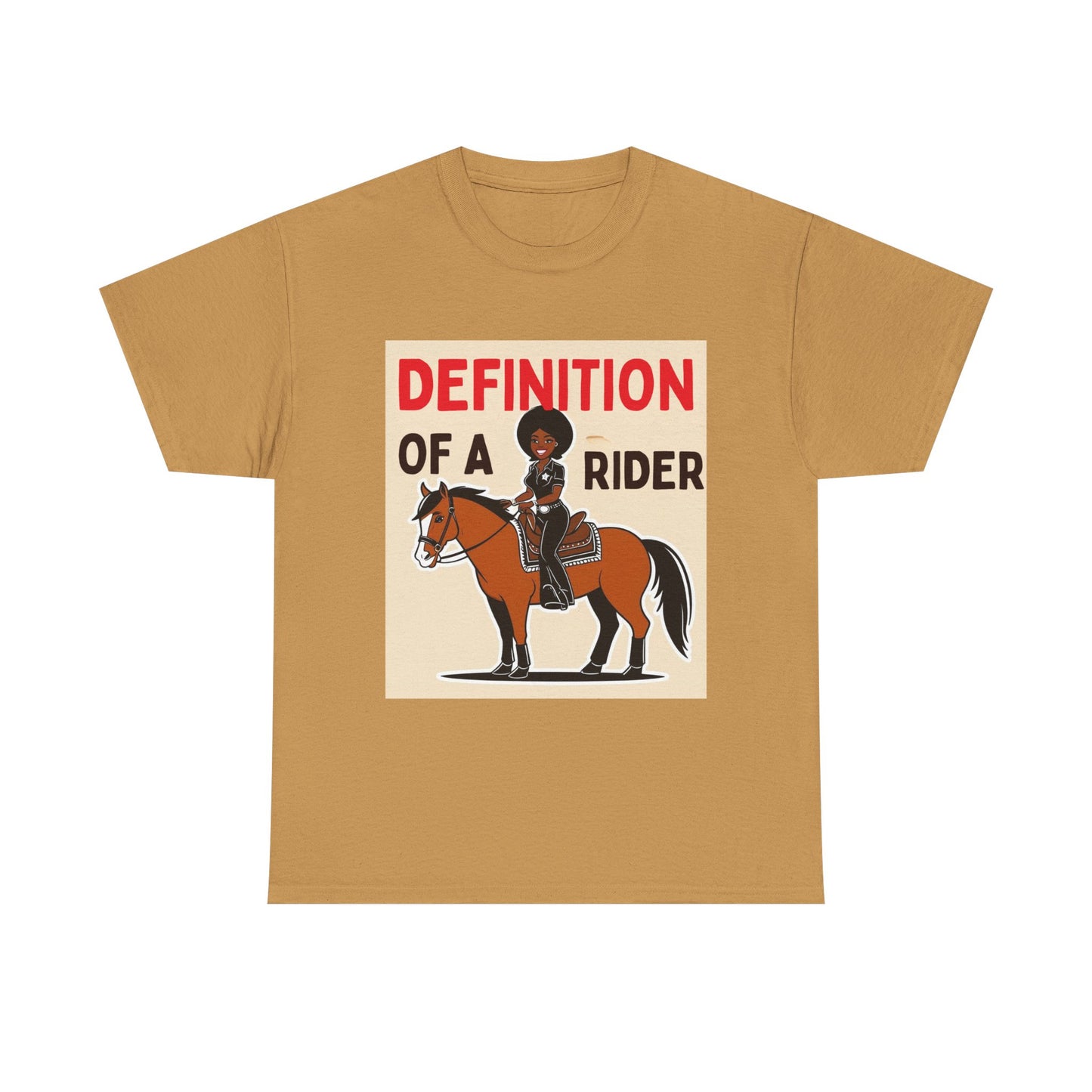 Definition of a Rider Unisex  Cotton Tee