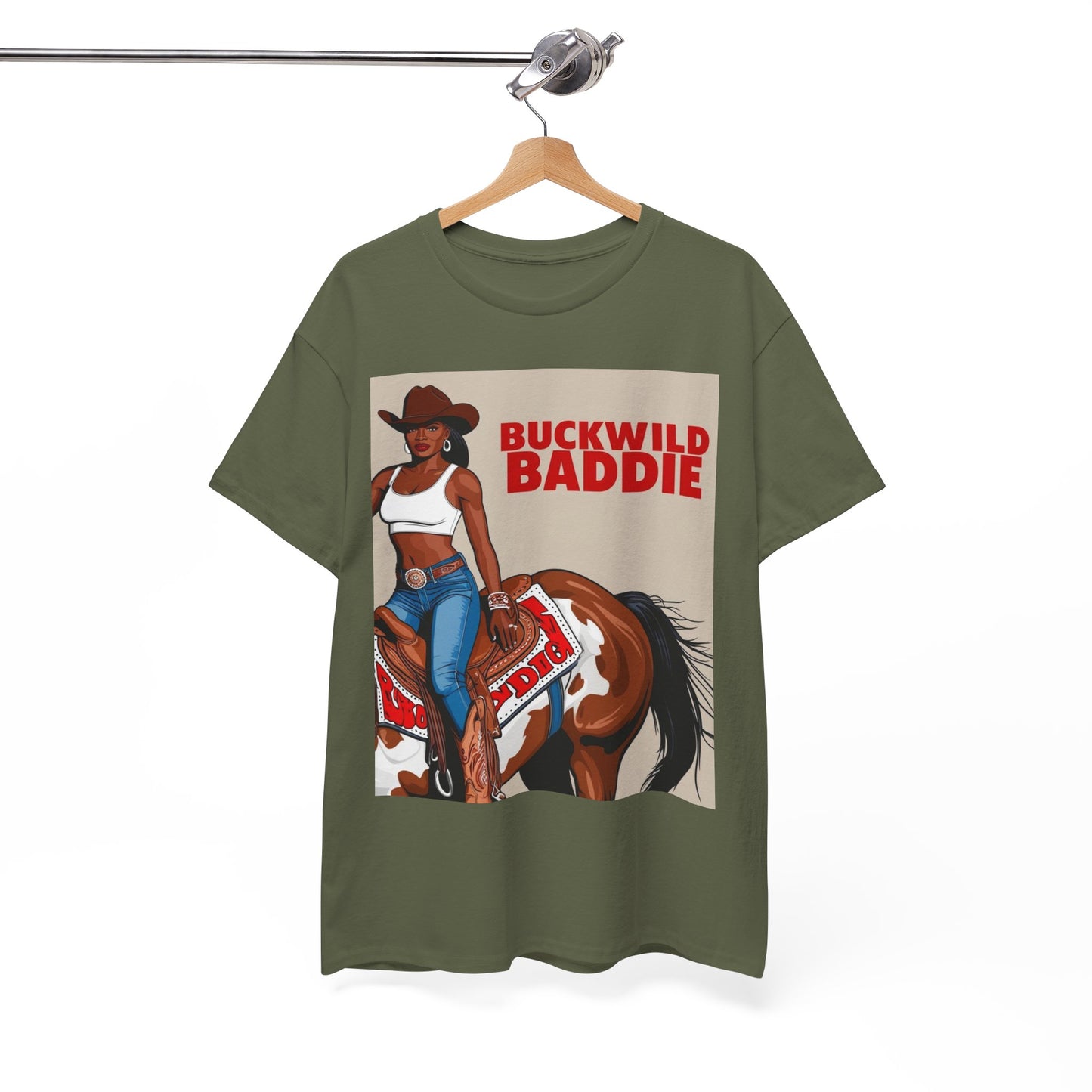Buckwild Baddie Unisex Cotton Tee