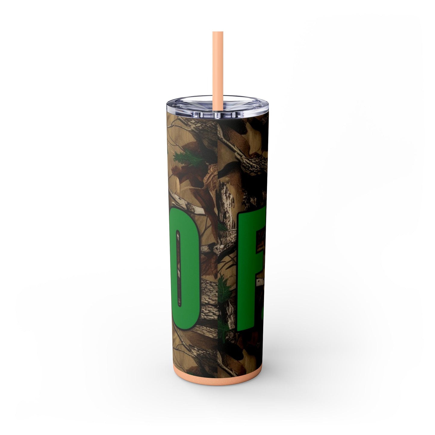 Don't F.A.F.O. Skinny Tumbler with Straw 20oz