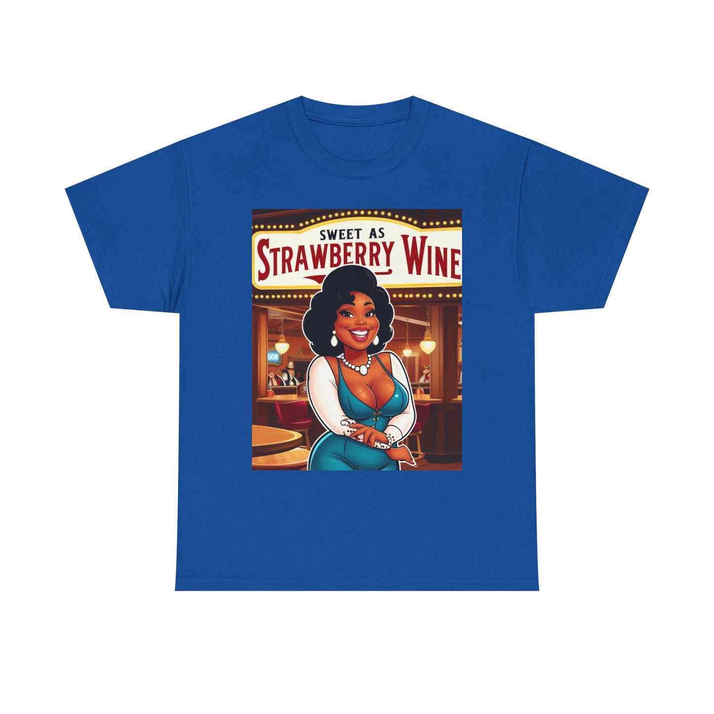 Sweet as Strawberry Wine Unisex Cotton Tee