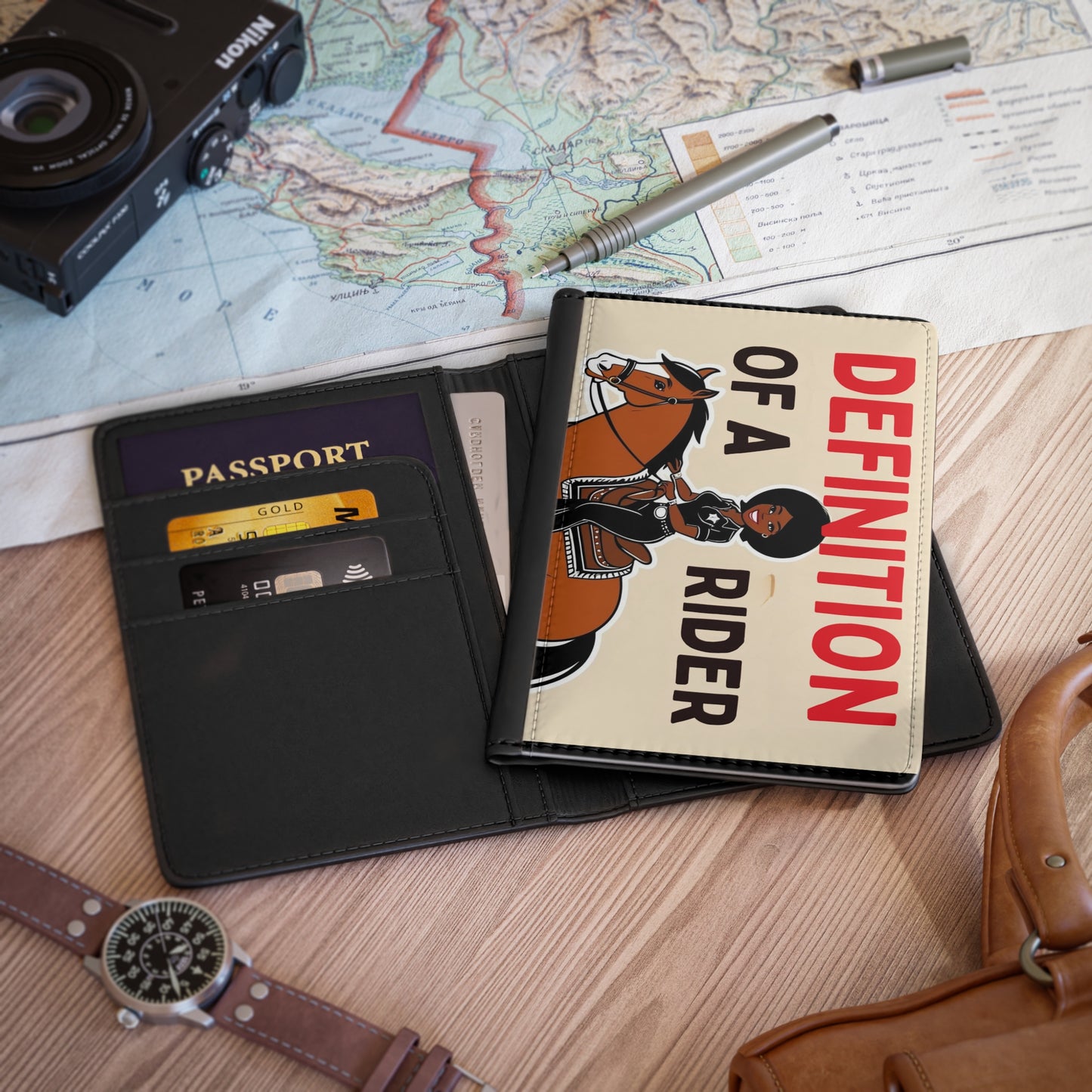 Definition of a Rider Passport Cover