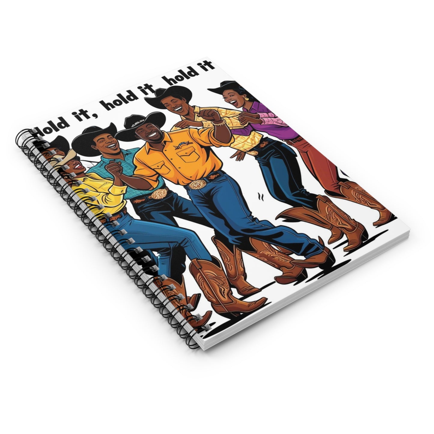 Hold It X4 Spiral Notebook