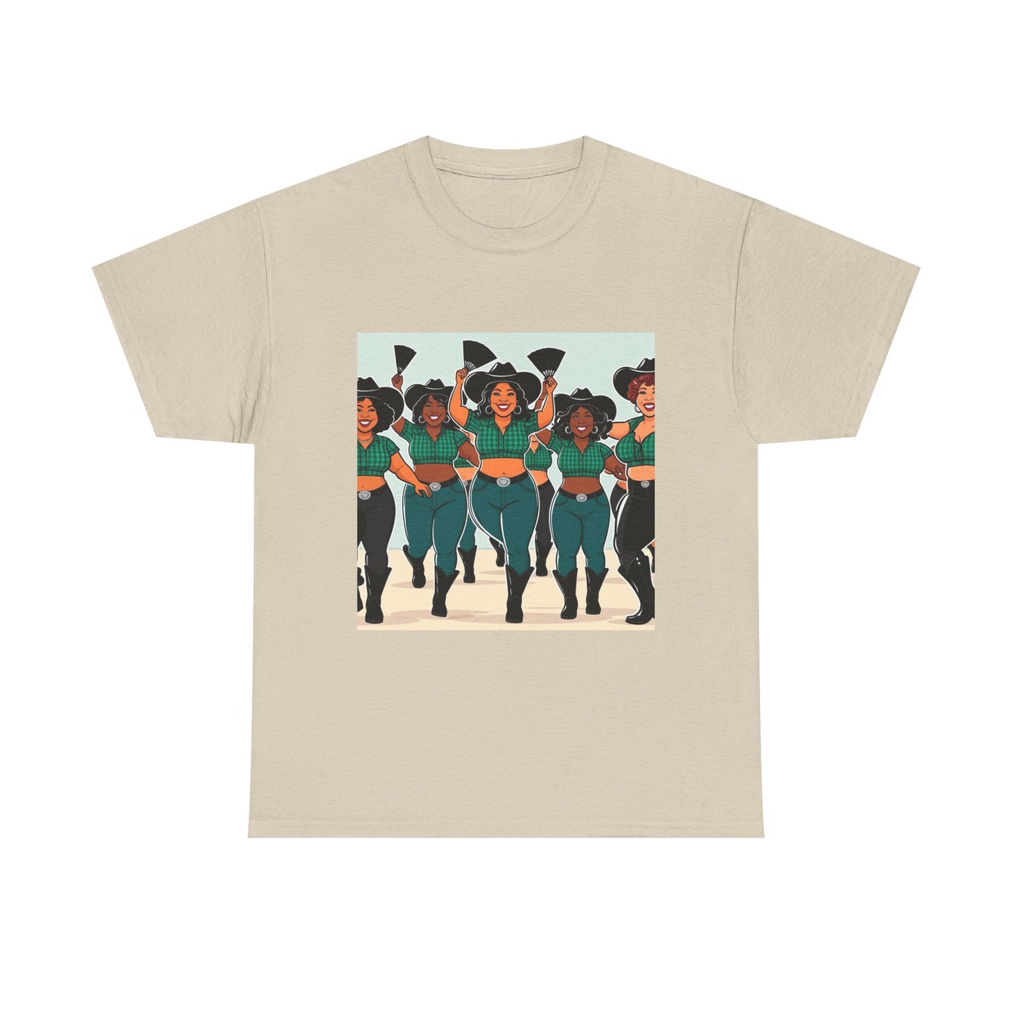 Group Dancers Tee - Unisex Cotton Shirt