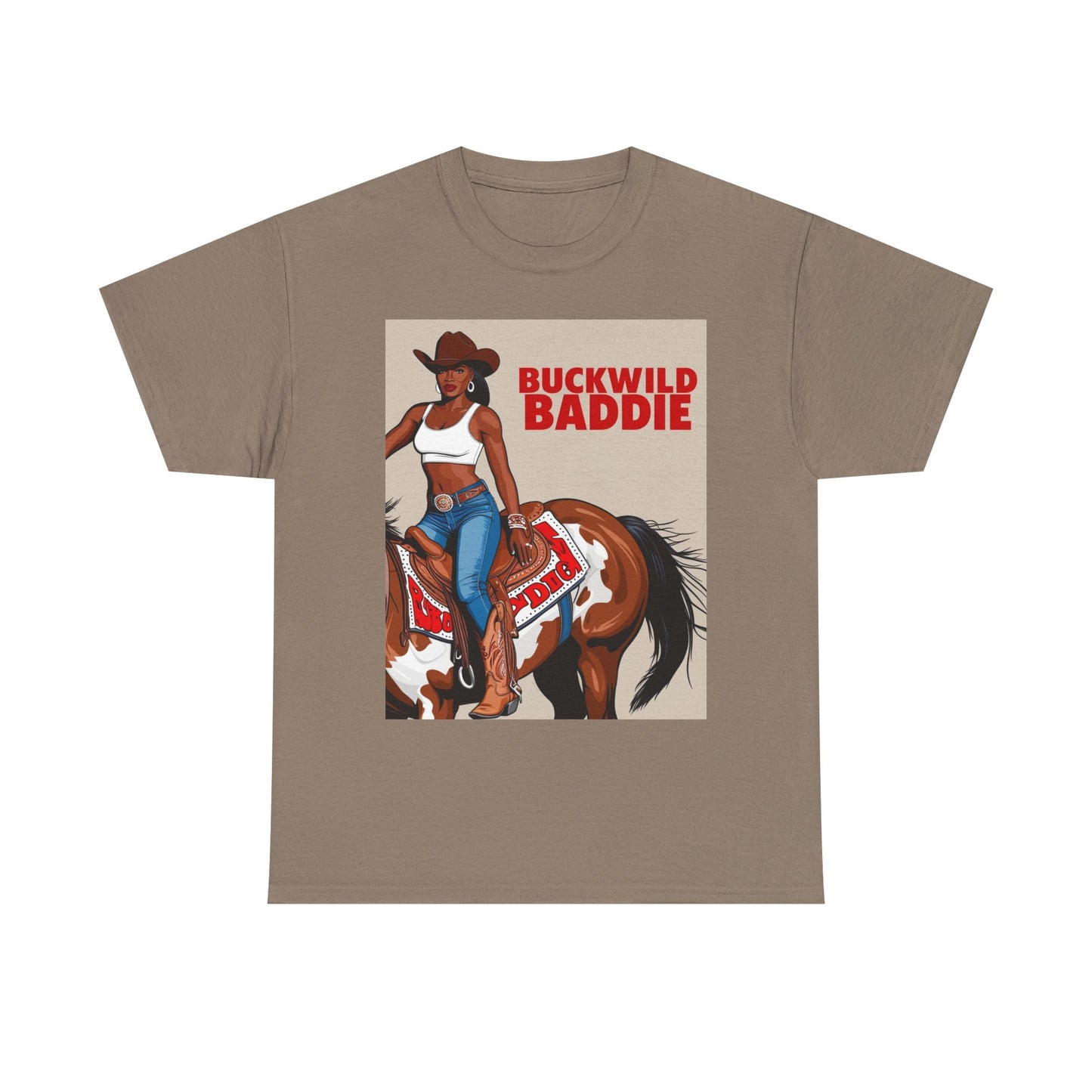 Buckwild Baddie Unisex Cotton Tee