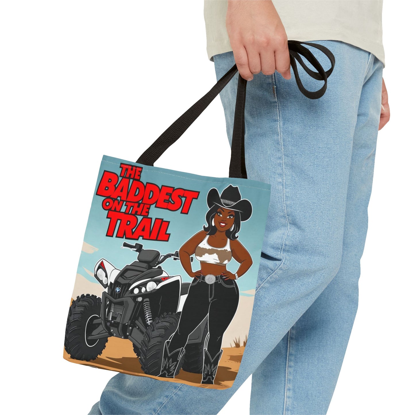 Baddest on the Trail Tote Bag