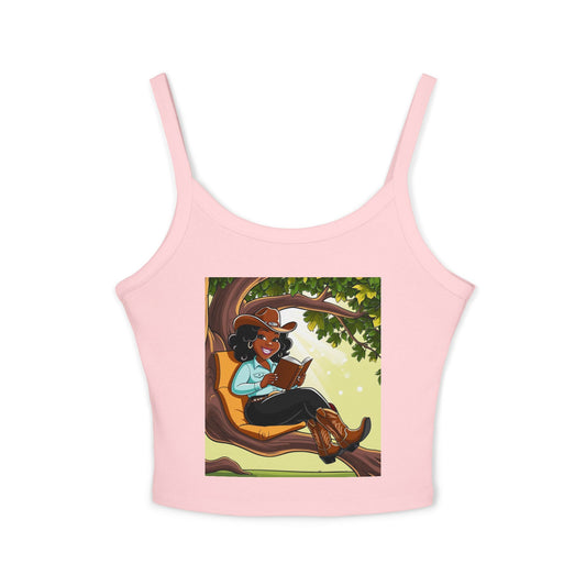 Country Nerdin' Spaghetti Strap Tank Top