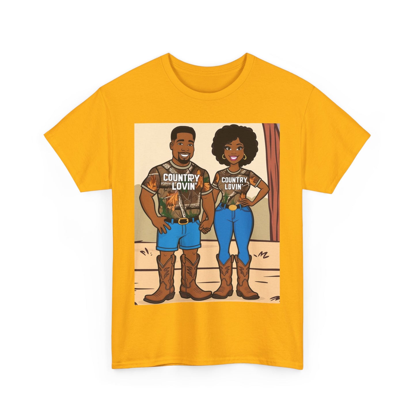 Country Lovin 2-More Colors Unisex Cotton Tee