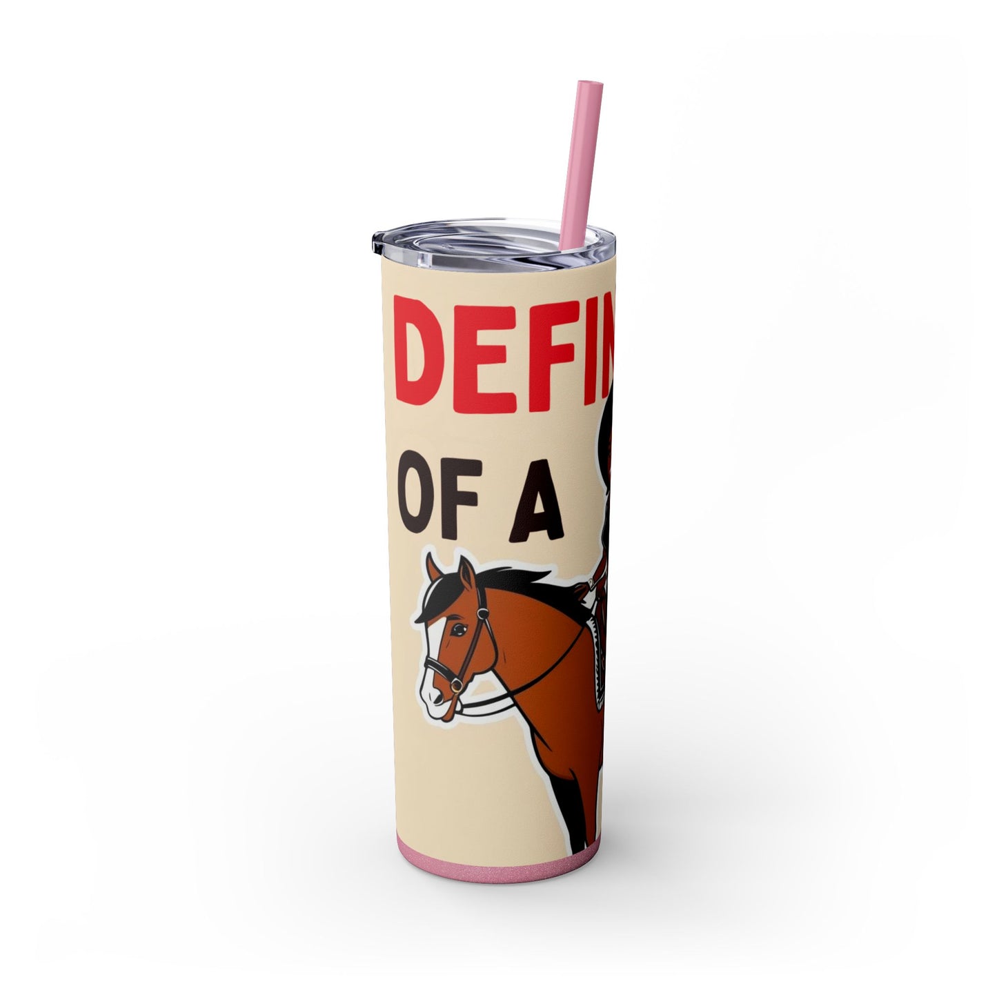 Definition of a Rider Skinny Tumbler with Straw - 20oz