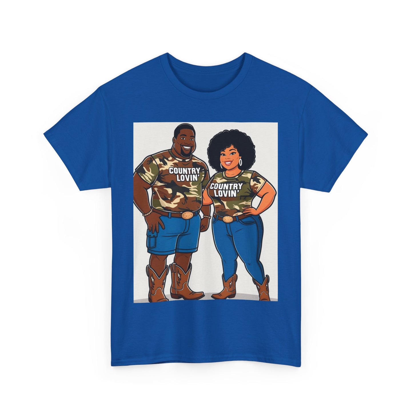 Country Lovin 2-More Colors Unisex Cotton Tee