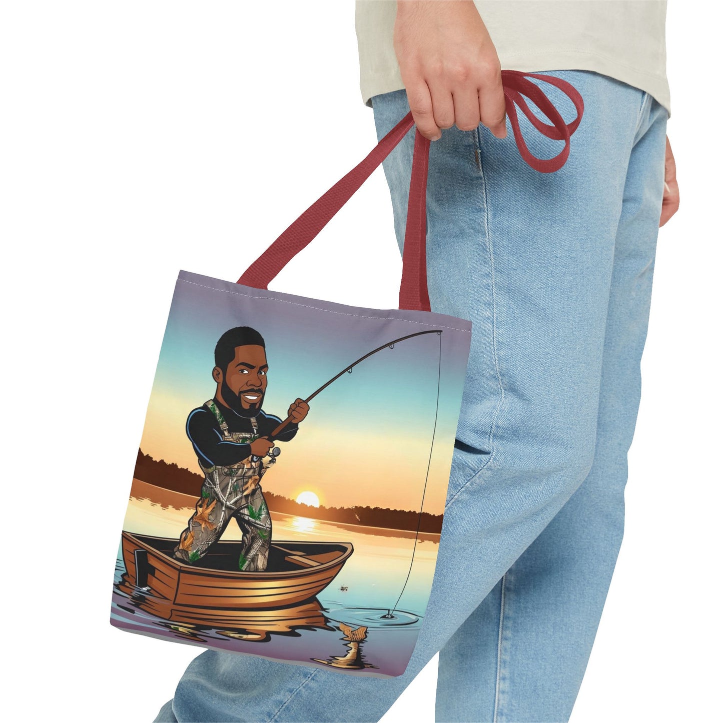Handsome Fisherman Tote Bag