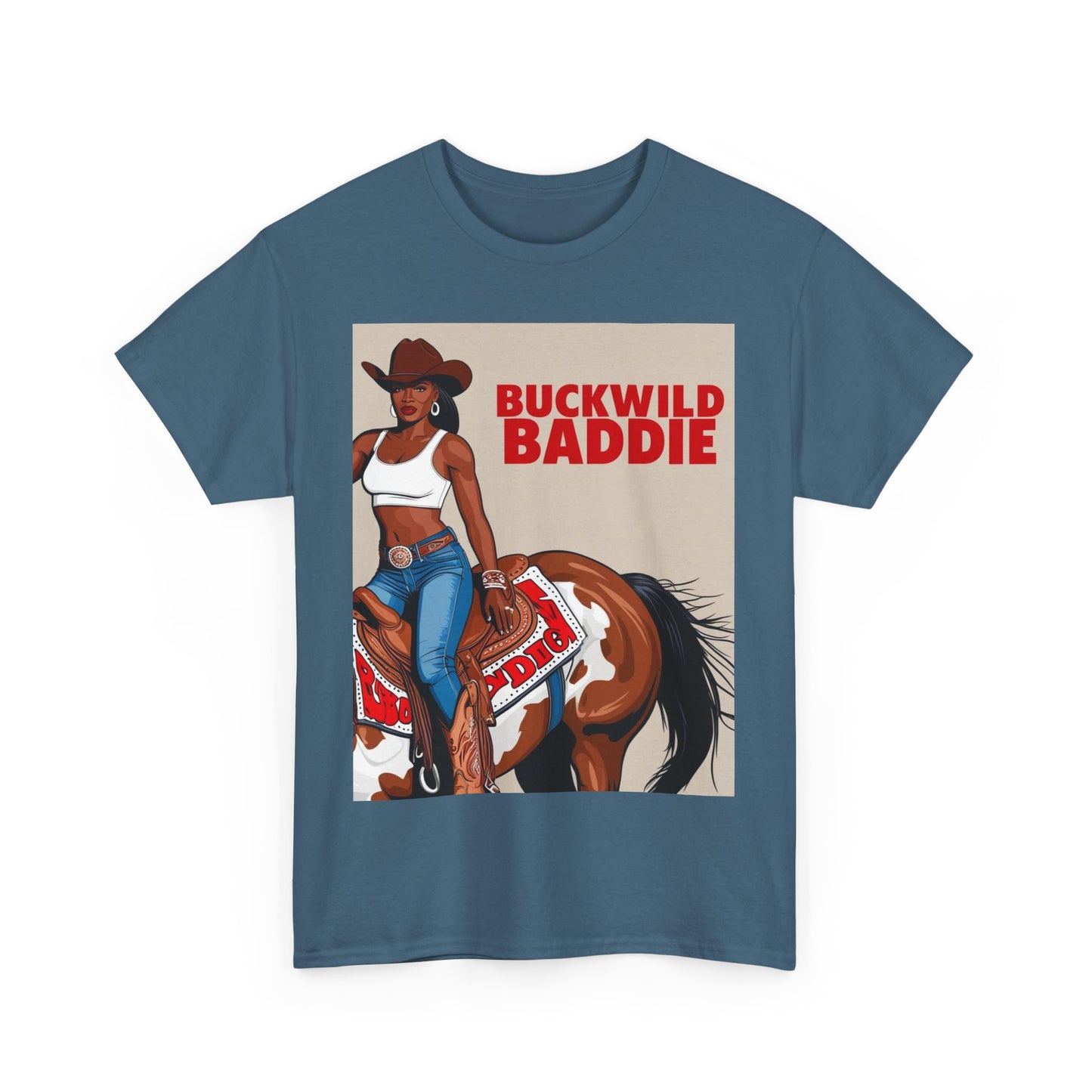 Buckwild Baddie Unisex Cotton Tee