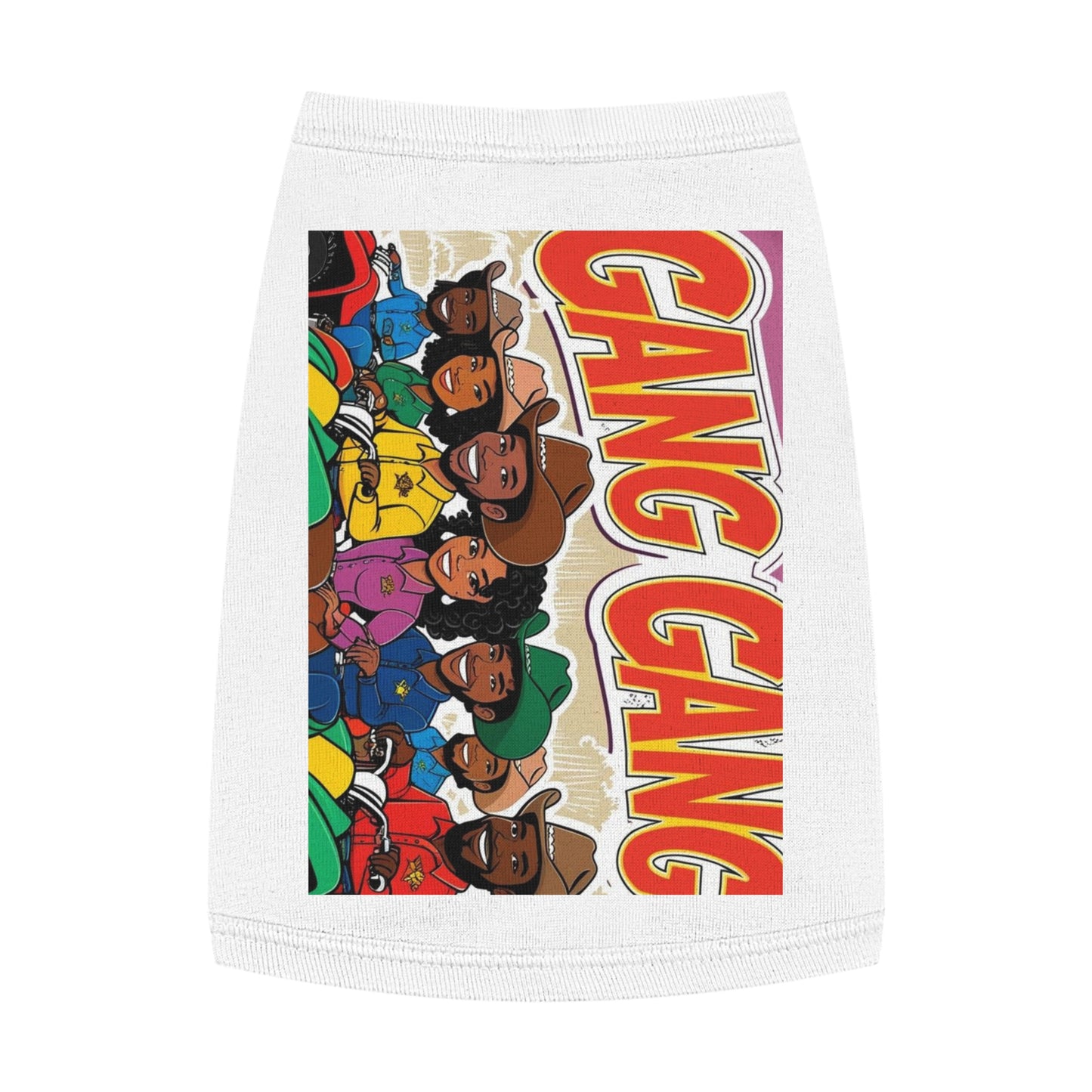 Group ATV Cartoon Pet Tank Top