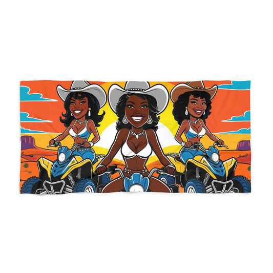 Sexy Off Roader Beach Towel