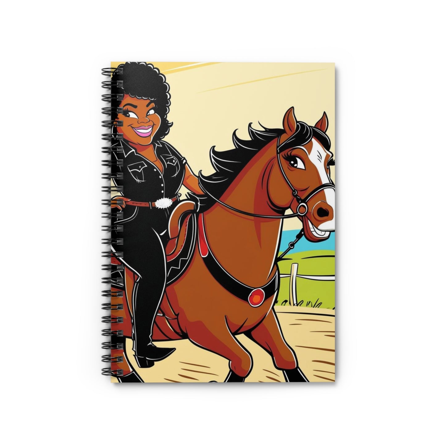 Sittin' Pretty Spiral Notebook - Ruled Line