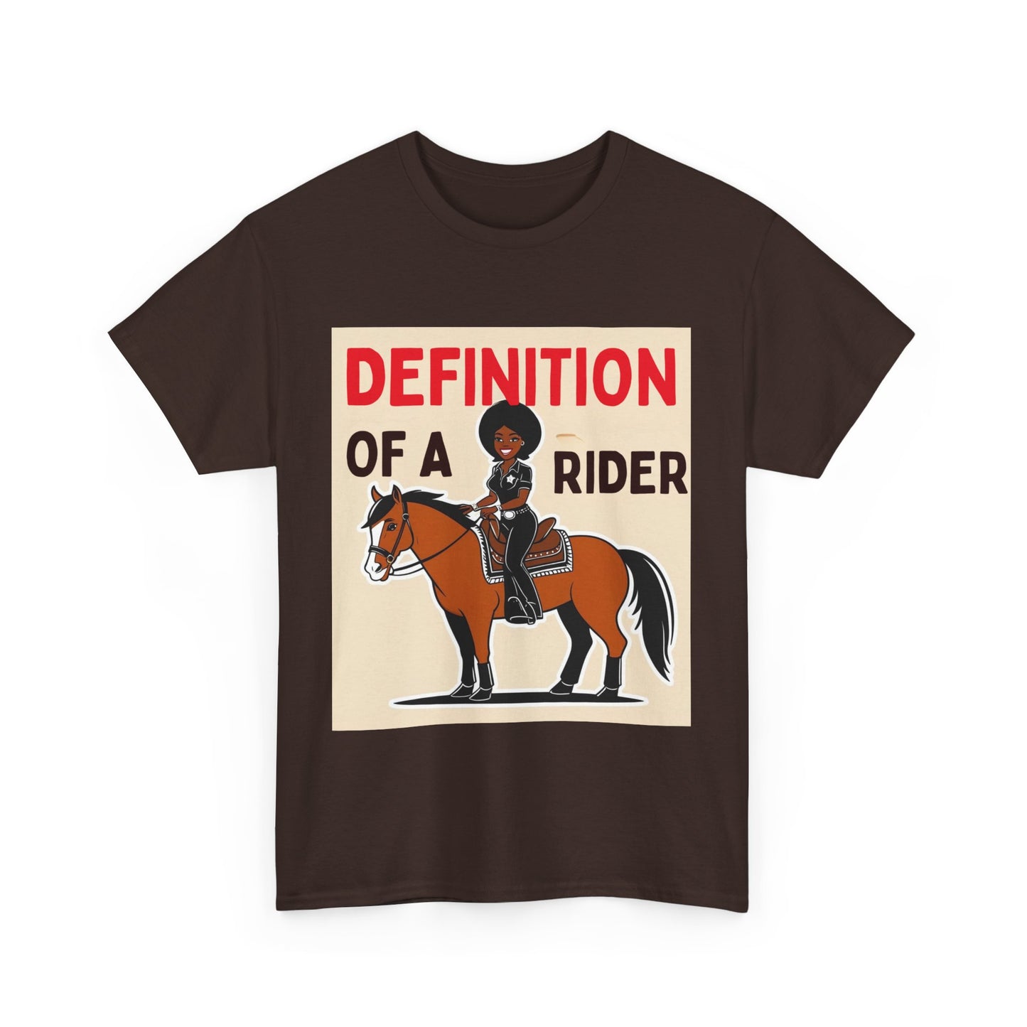 Definition of a Rider Unisex  Cotton Tee