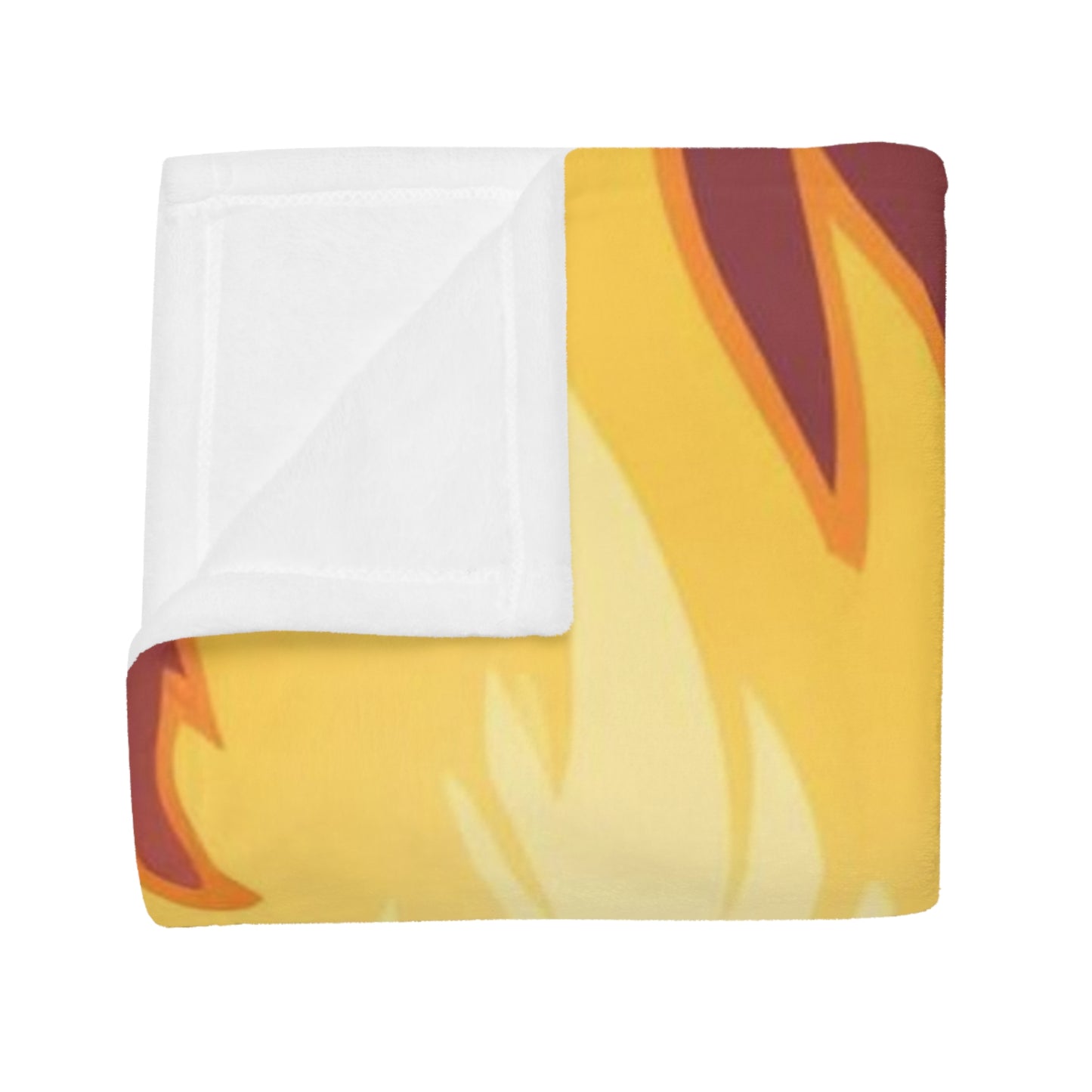 Fire Barrel Rolling Plush Fleece Blanket
