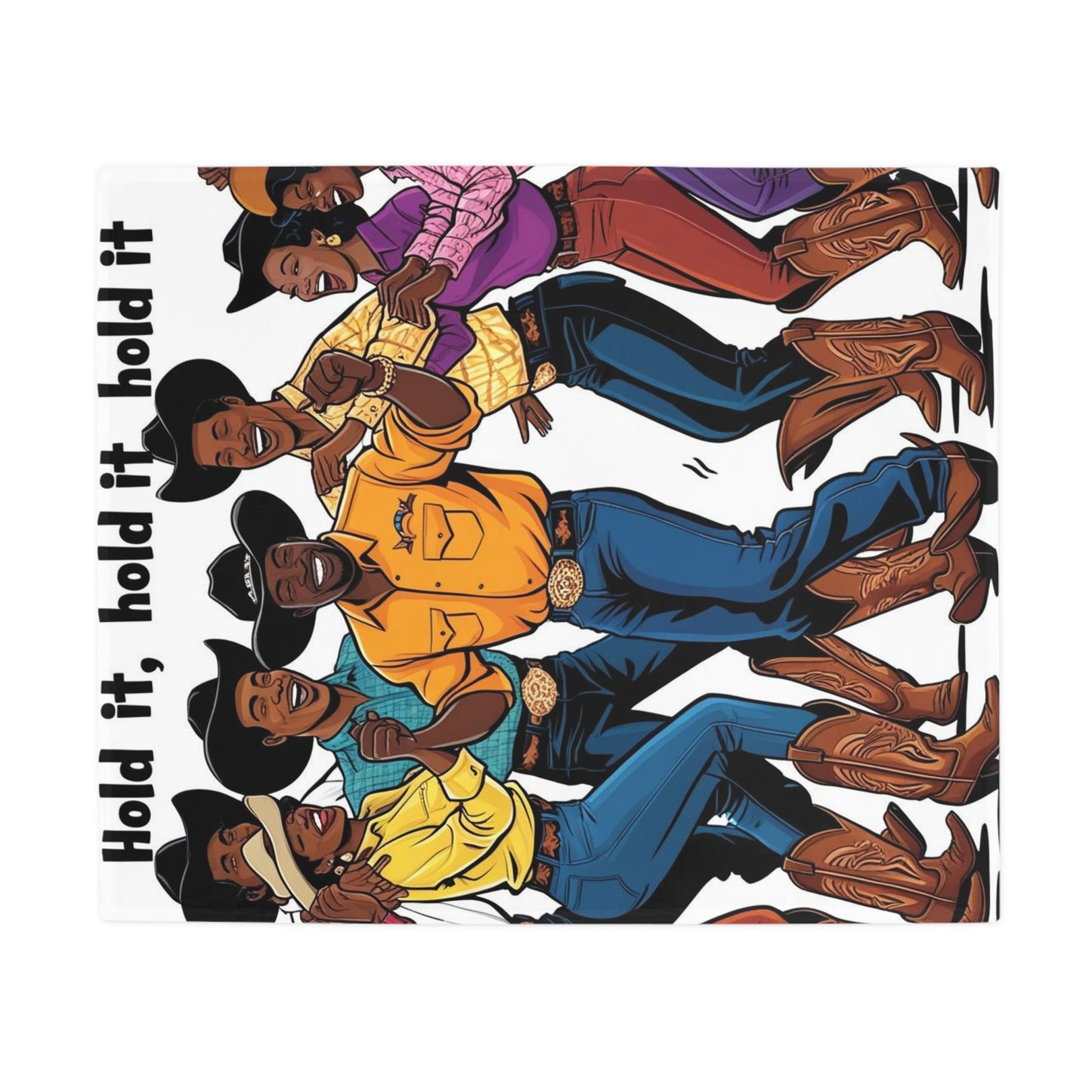 Hold It X4 Plush Fleece Blanket