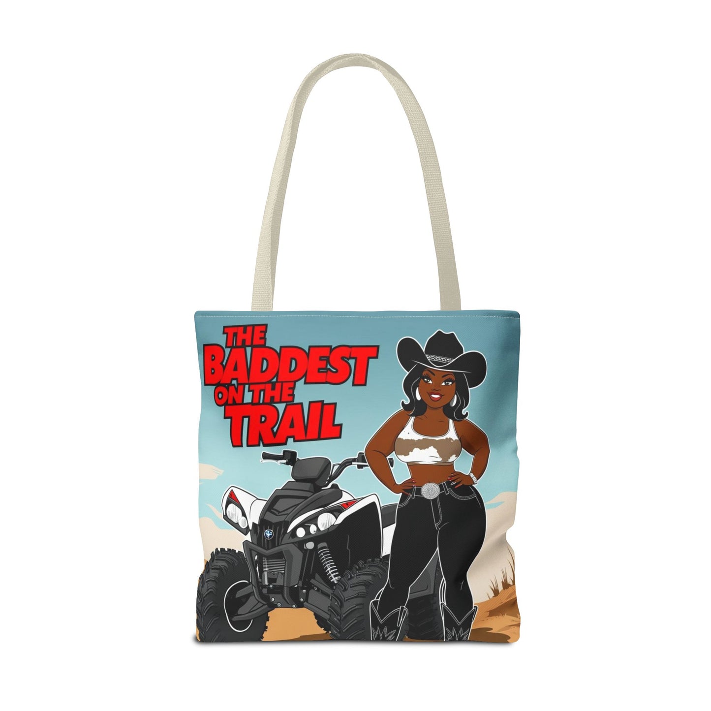 Baddest on the Trail Tote Bag