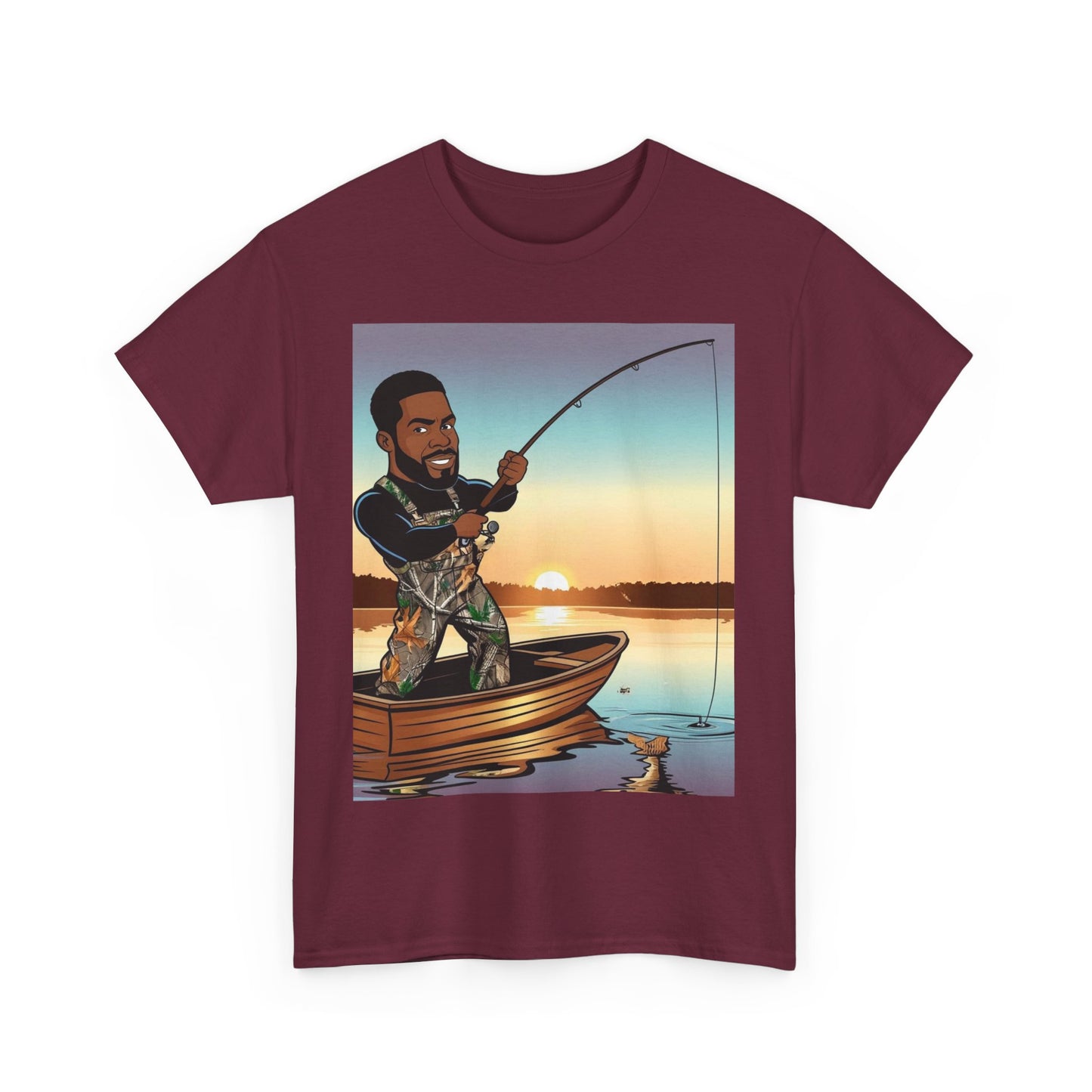 Handsome Fisherman Unisex  Cotton Tee