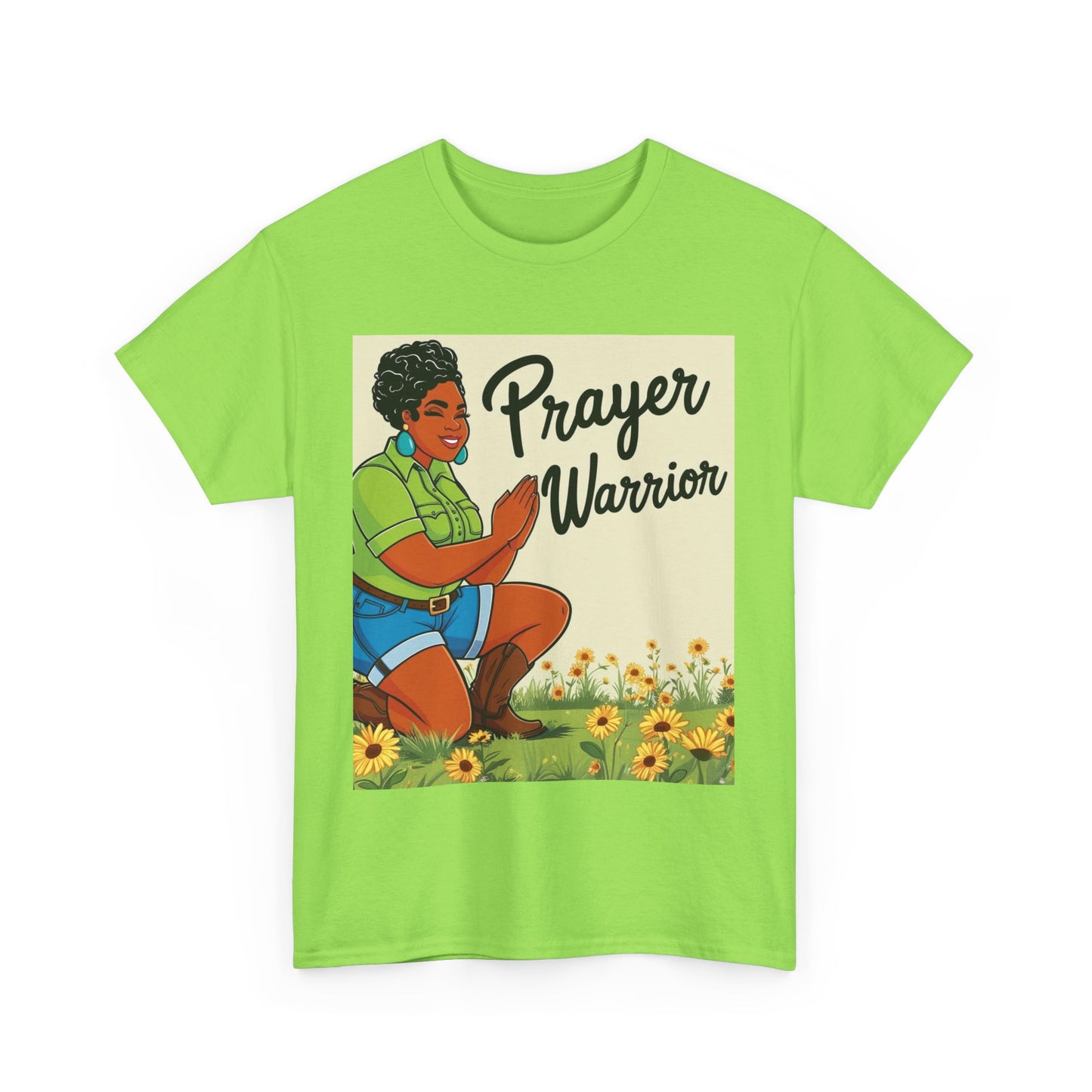 Prayer Warrior Unisex Cotton Tee