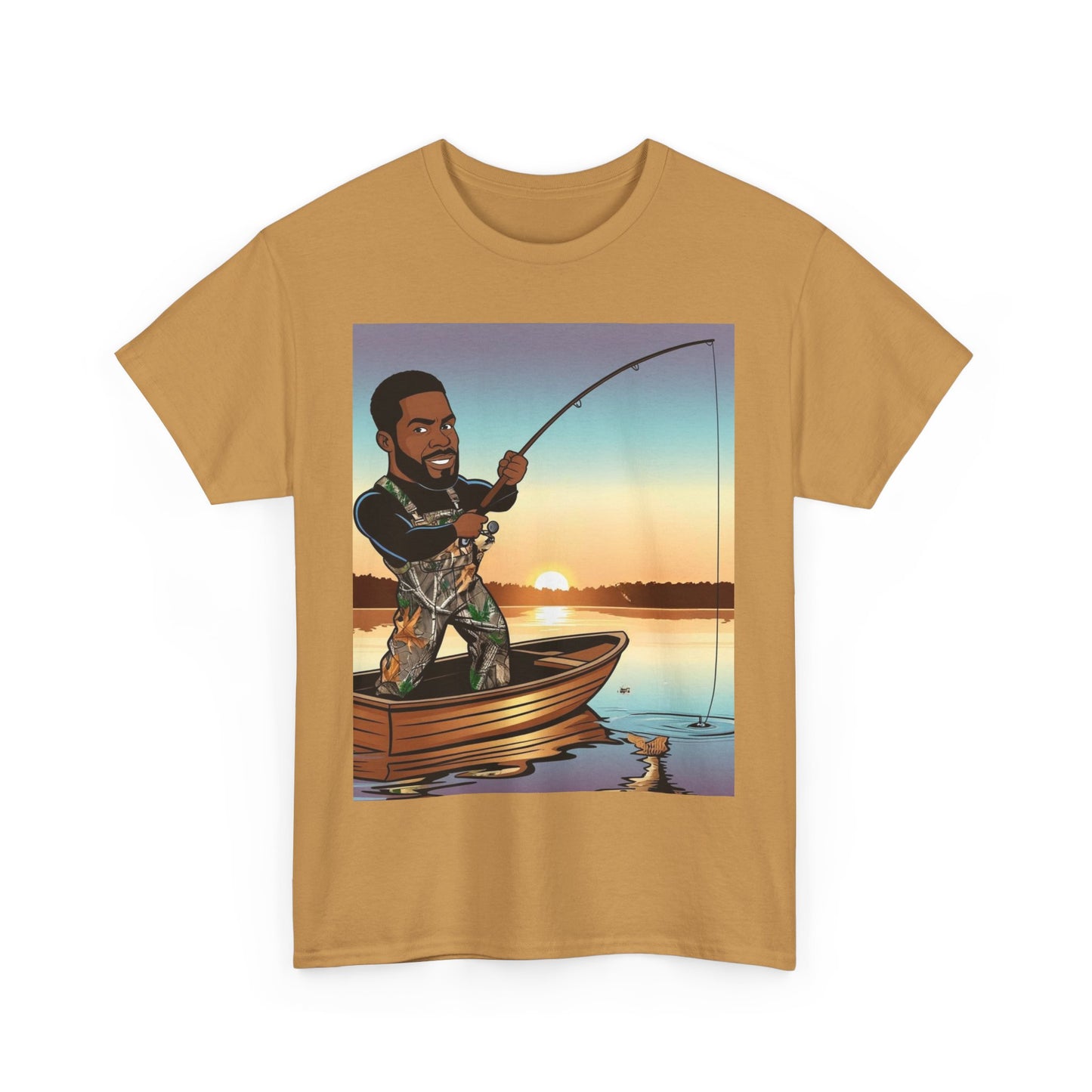 Handsome Fisherman Unisex  Cotton Tee