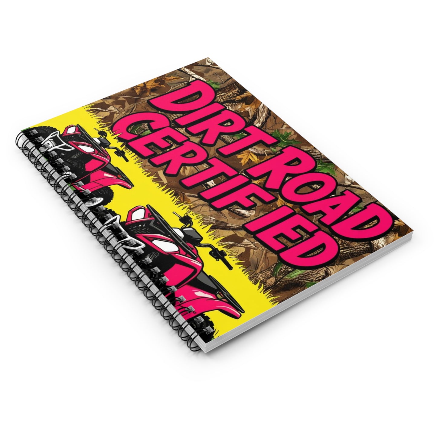 Dirt Road Certified Spiral Notebook - Ruled Line