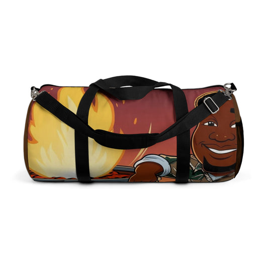 Fire Barrel Rolling Duffel Bag