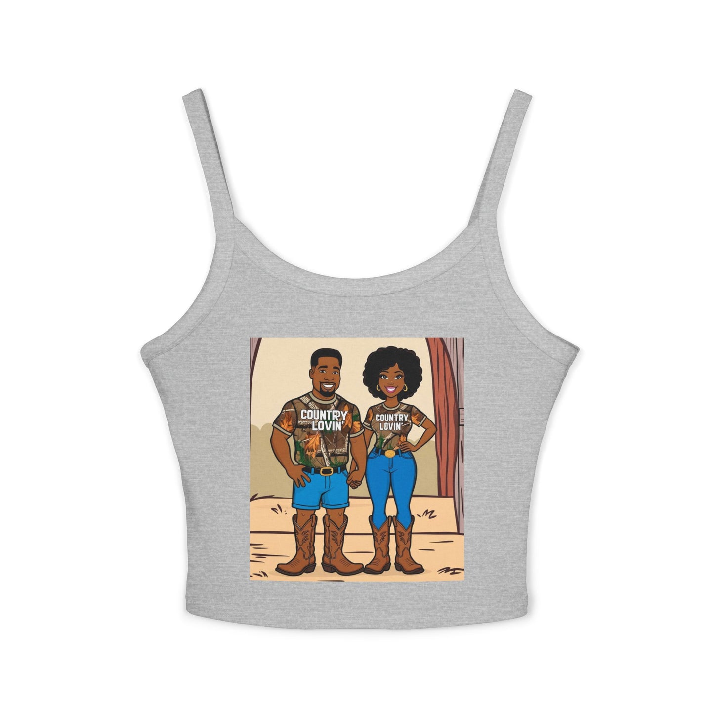 Country Lovin Women's Spaghetti Strap Tank Top