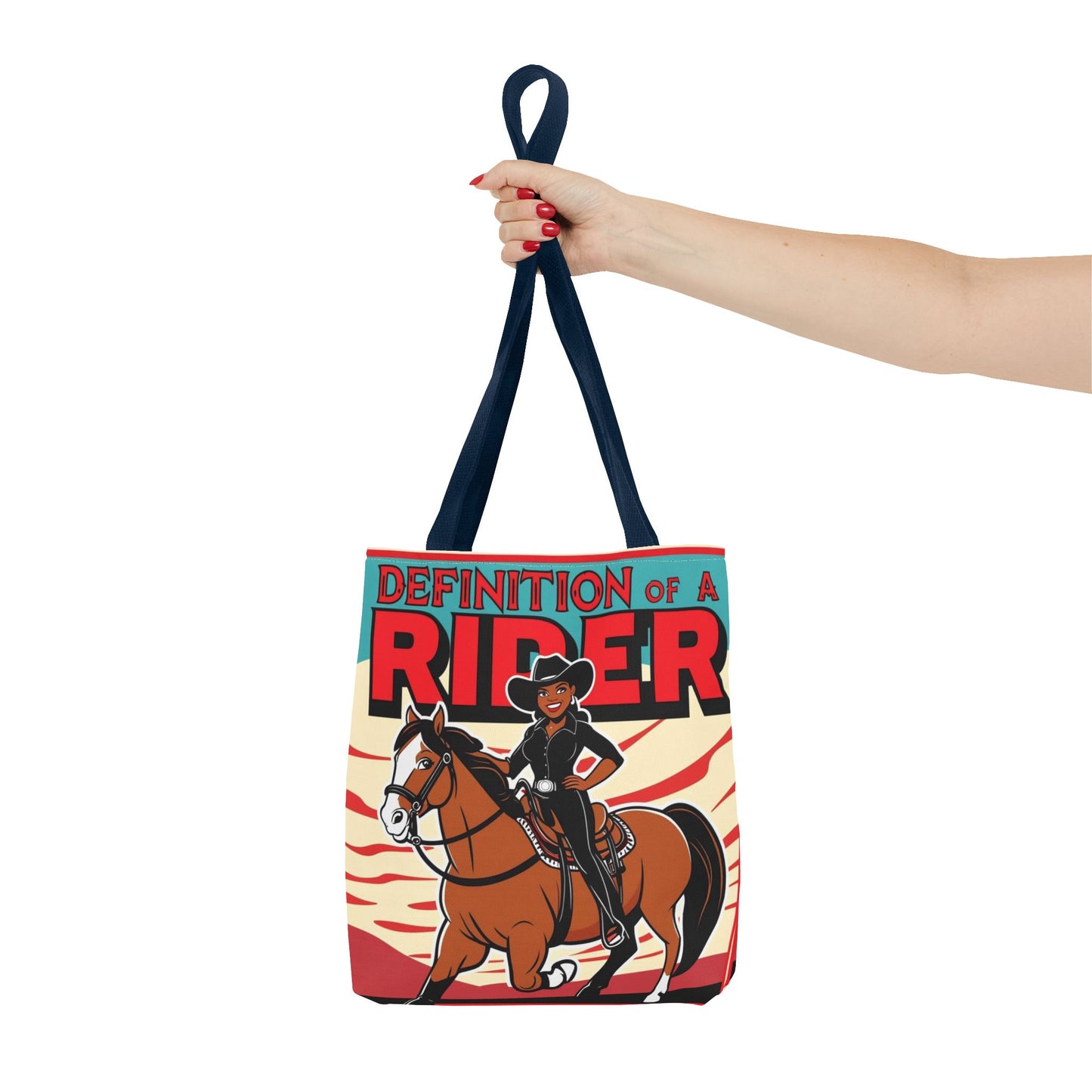 Definition of a Rider Tote Bag