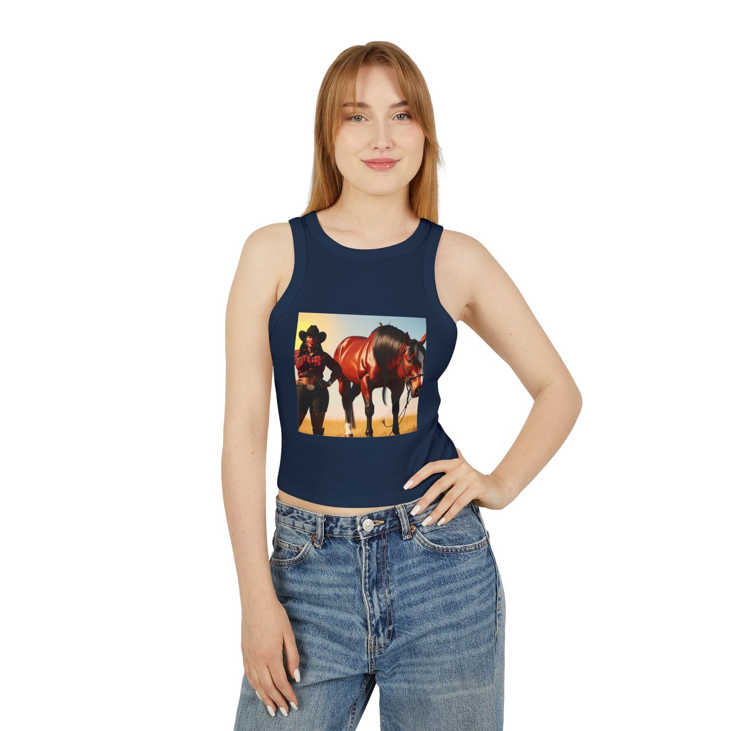 Thickums Racer Tank Top