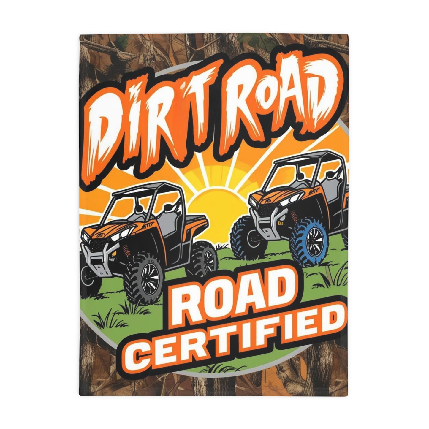 Dirt Road Certified Plush Fleece Blanket