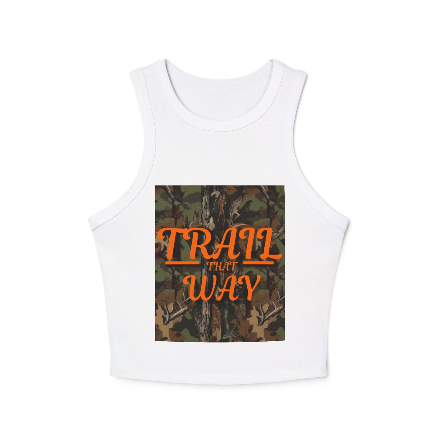 Trail That Way Women's Micro Rib Racer Tank Top