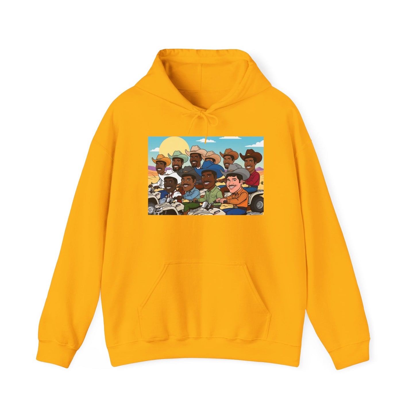 Retro Cowboy Adventure Hoodie