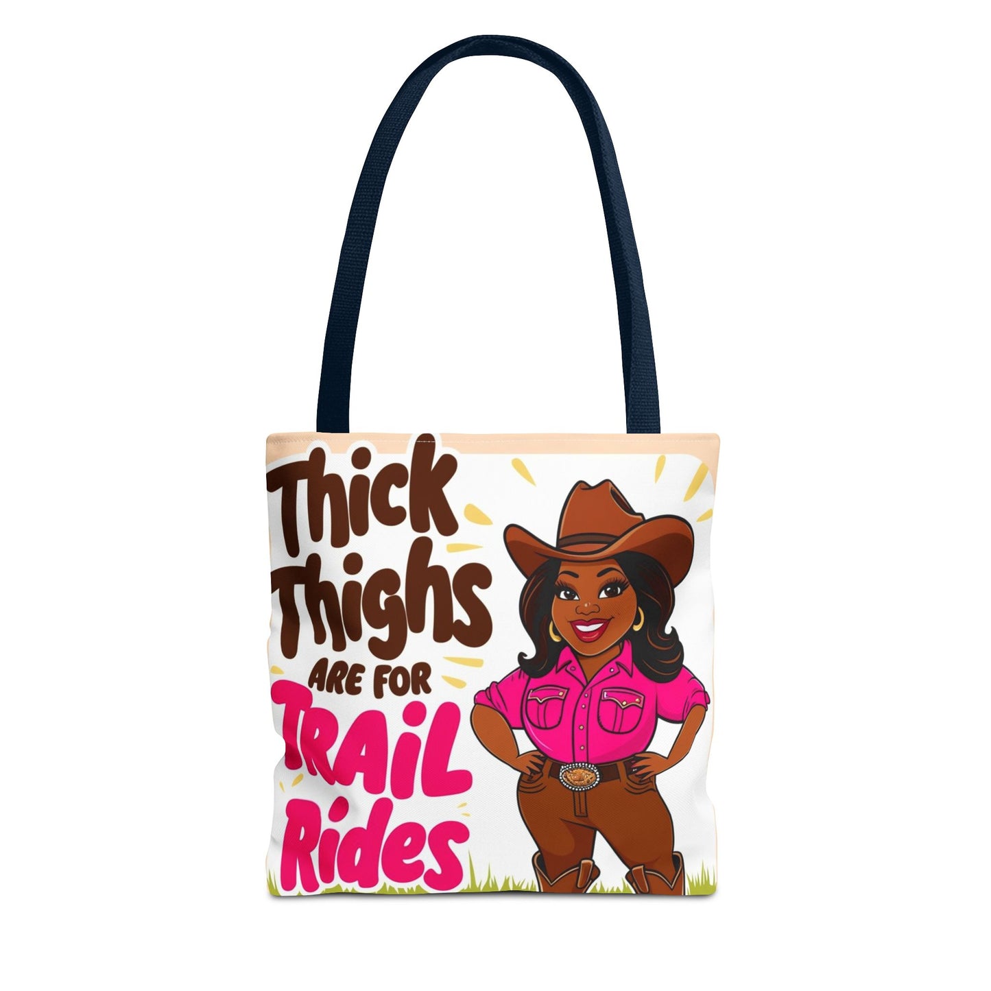 Bright Thick Thighs Tote Bag