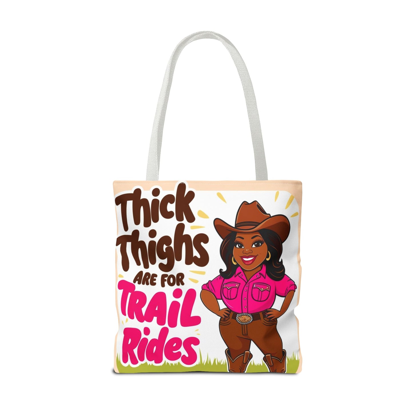 Bright Thick Thighs Tote Bag