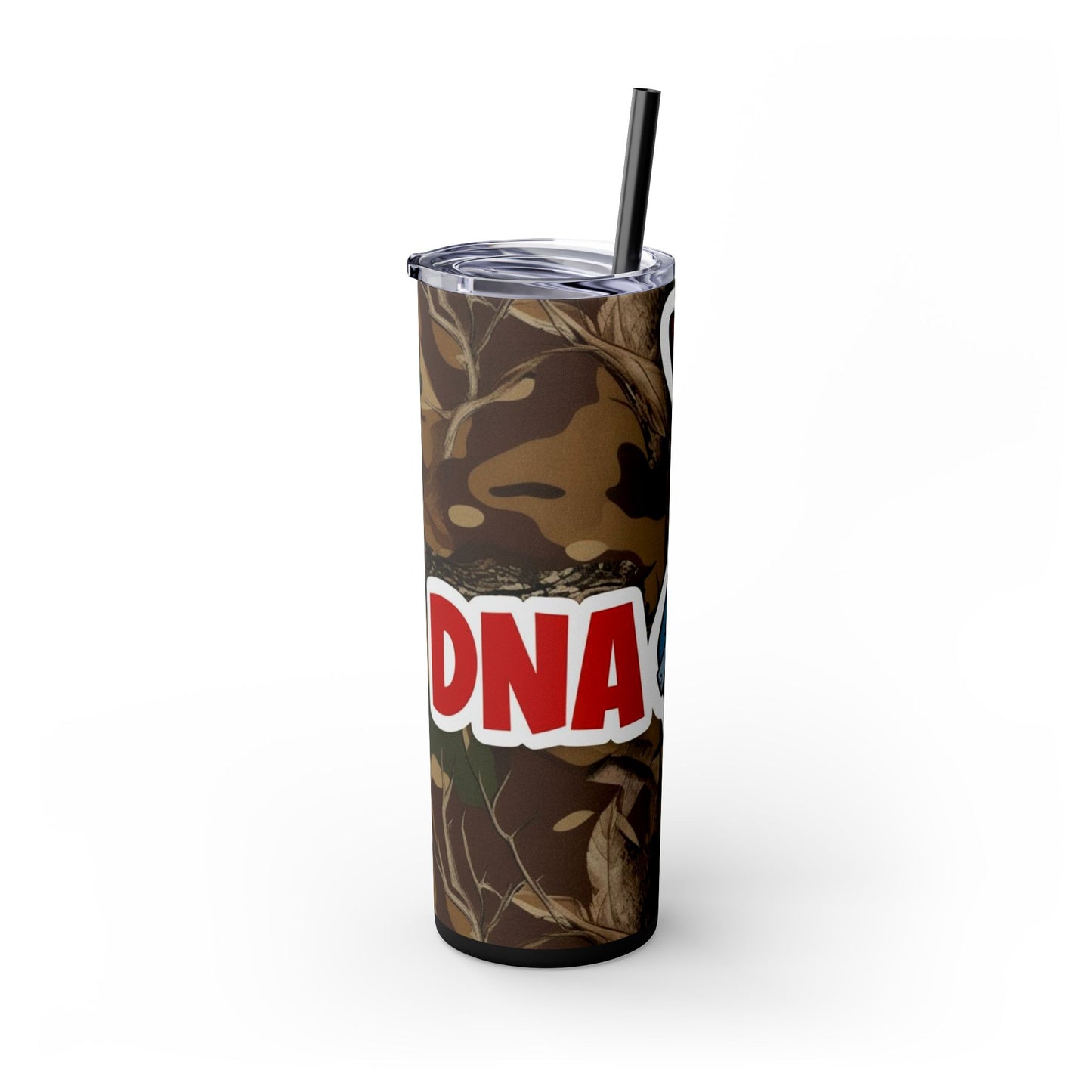 Country Boy DNA Skinny Tumbler with Straw - 20oz