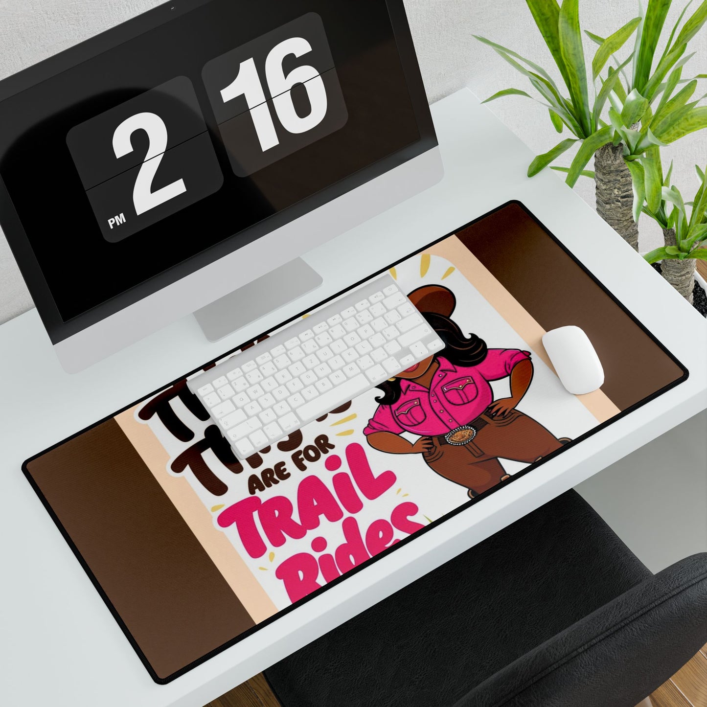 Bright Thick Thighs Desk Mats