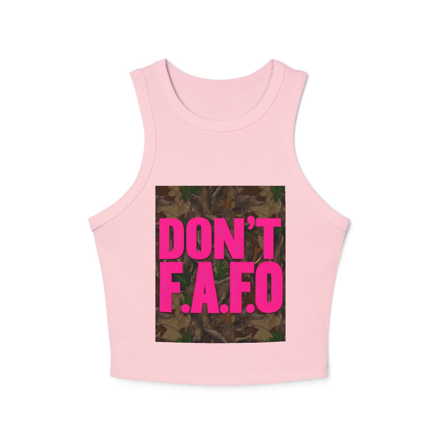 Don't F.A.F.O. Women's Racer Tank Top