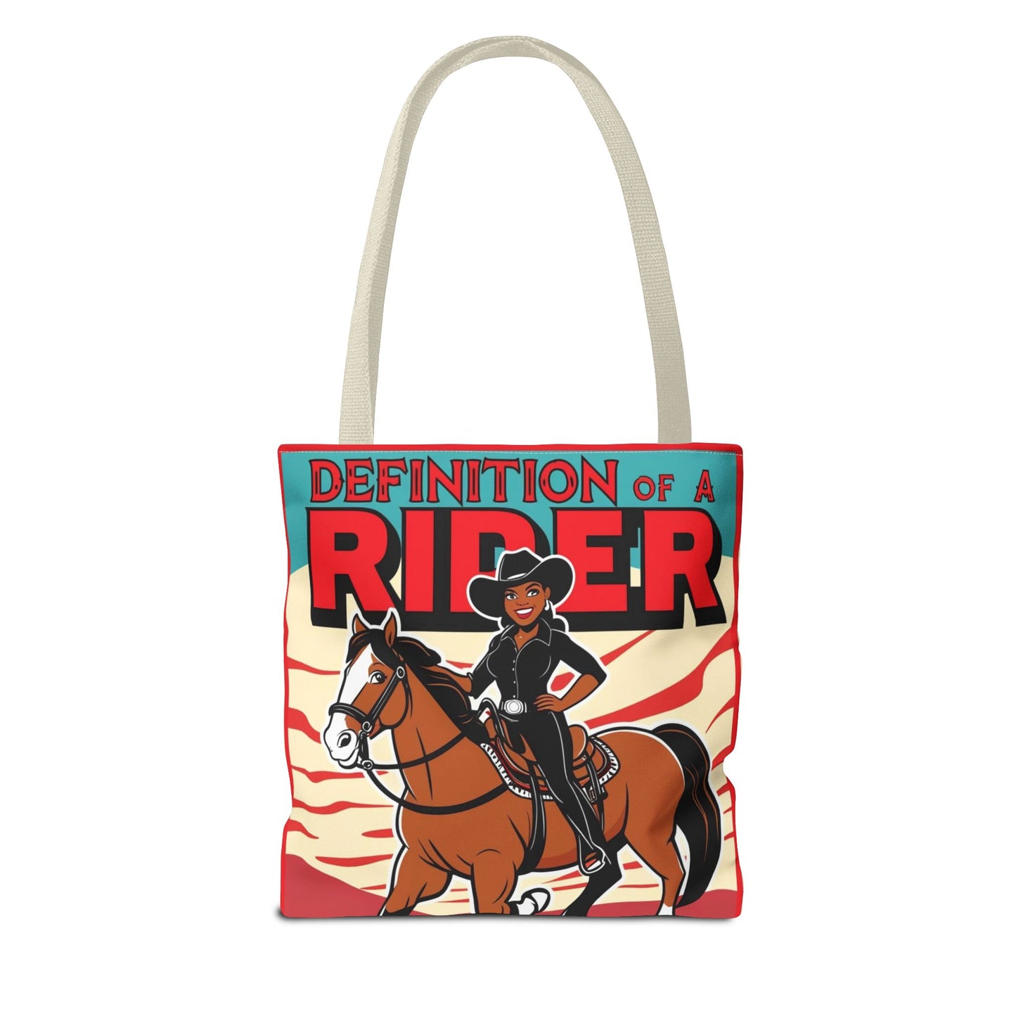 Definition of a Rider Tote Bag