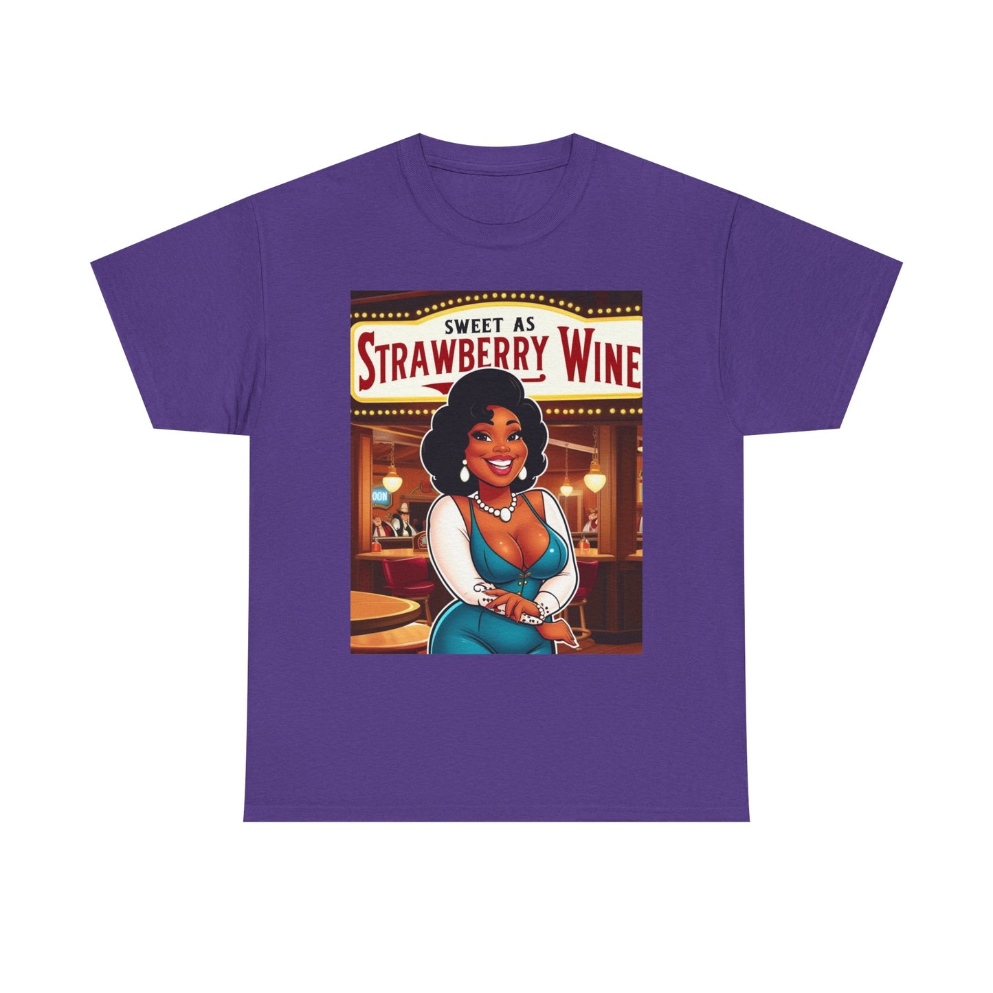 Sweet as Strawberry Wine Unisex Cotton Tee