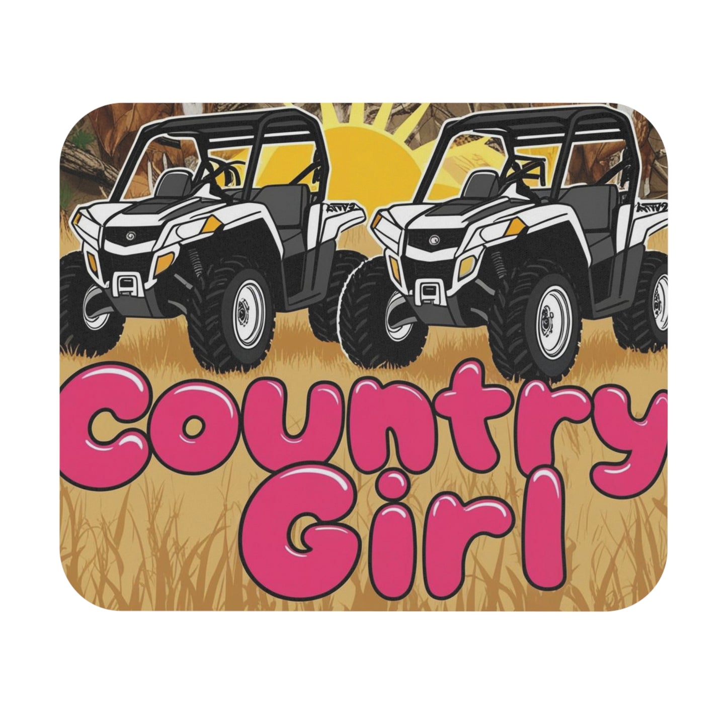 Country Girl Mouse Pad