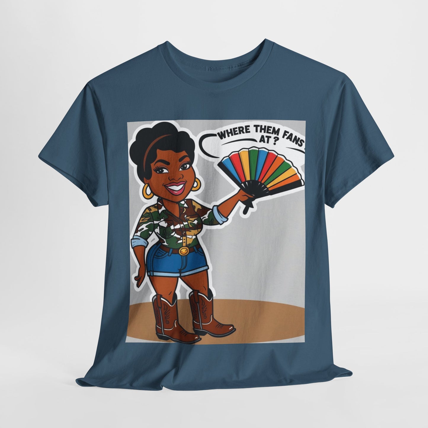 Where Them Fans At? Unisex  Cotton Tee