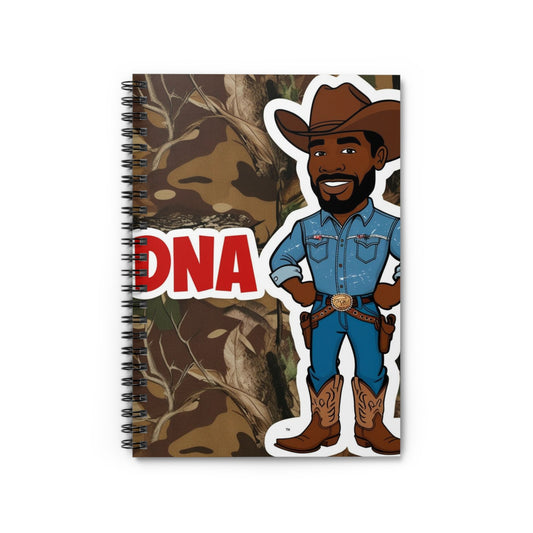 Country Boy DNA Spiral Notebook